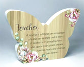 Teacher Bunch of Joy Butterfly Plaque